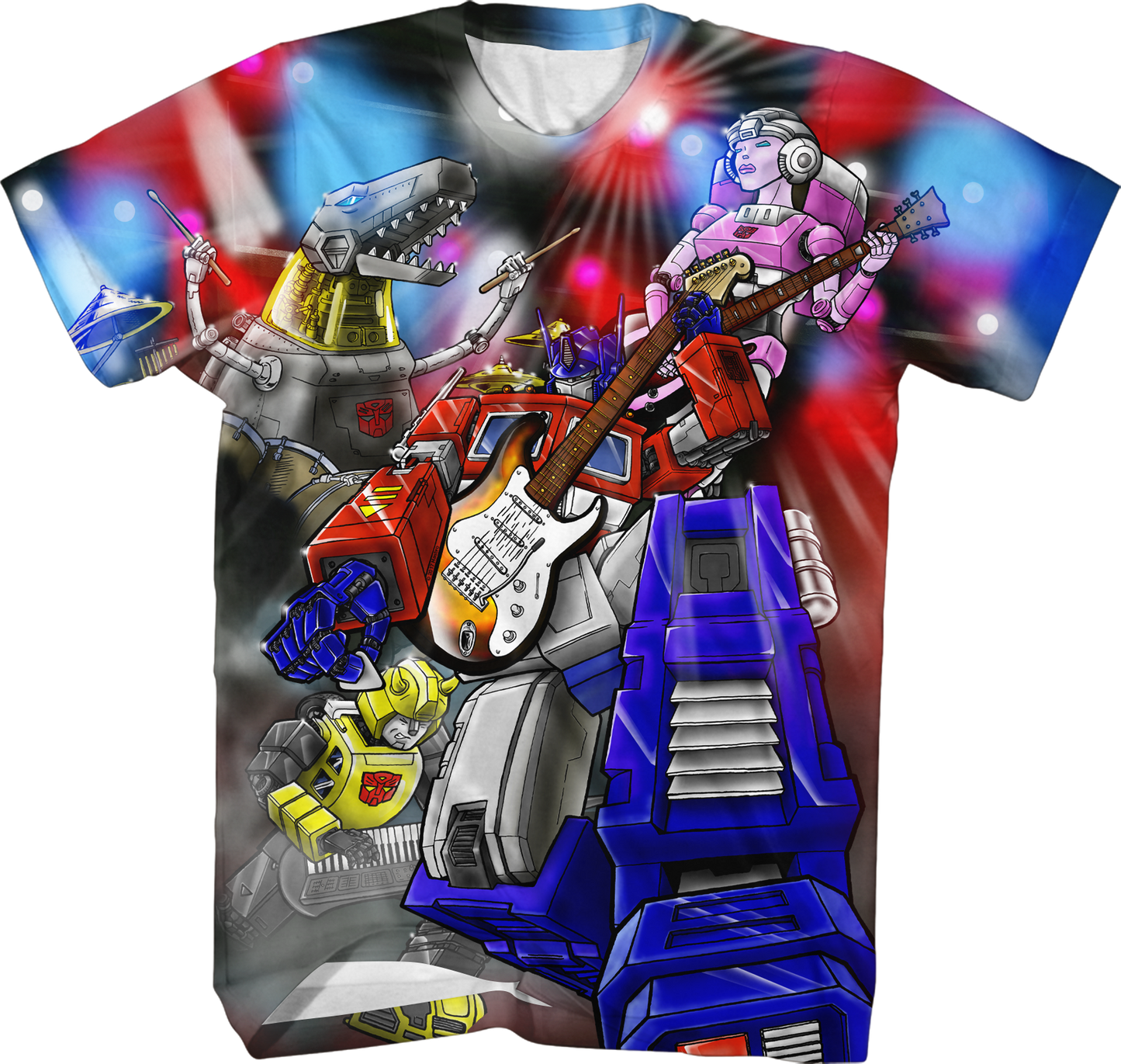 Autobots Rock Sublimation Shirt