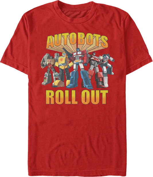 Autobots Roll Out Transformers T-Shirt