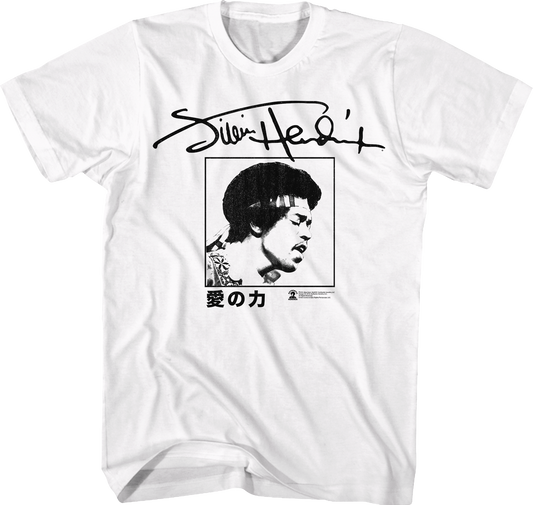 Autograph Jimi Hendrix T-Shirt