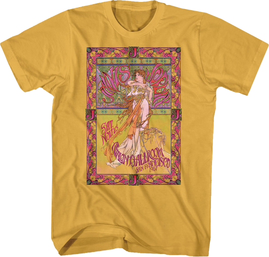 Avalon Ballroom Janis Joplin T-Shirt