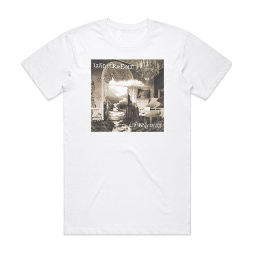 Winter in Eden Awakening Album Cover T-Shirt White