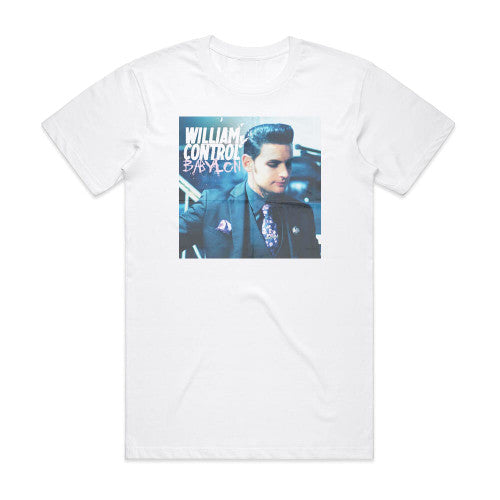 William Control Babylon Album Cover T-Shirt White