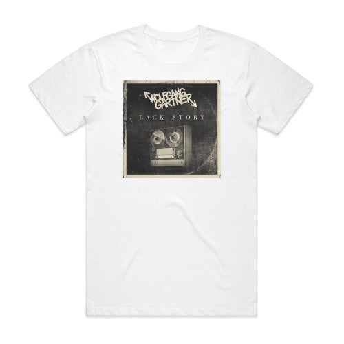 Wolfgang Gartner Back Story Album Cover T-Shirt White