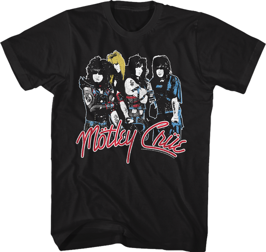 Band And Logo Motley Crue T-Shirt