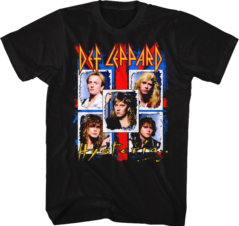 Band Hysteria Def Leppard T-Shirt