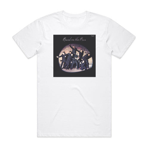 Wings Band On The Run 2 Album Cover T-Shirt White