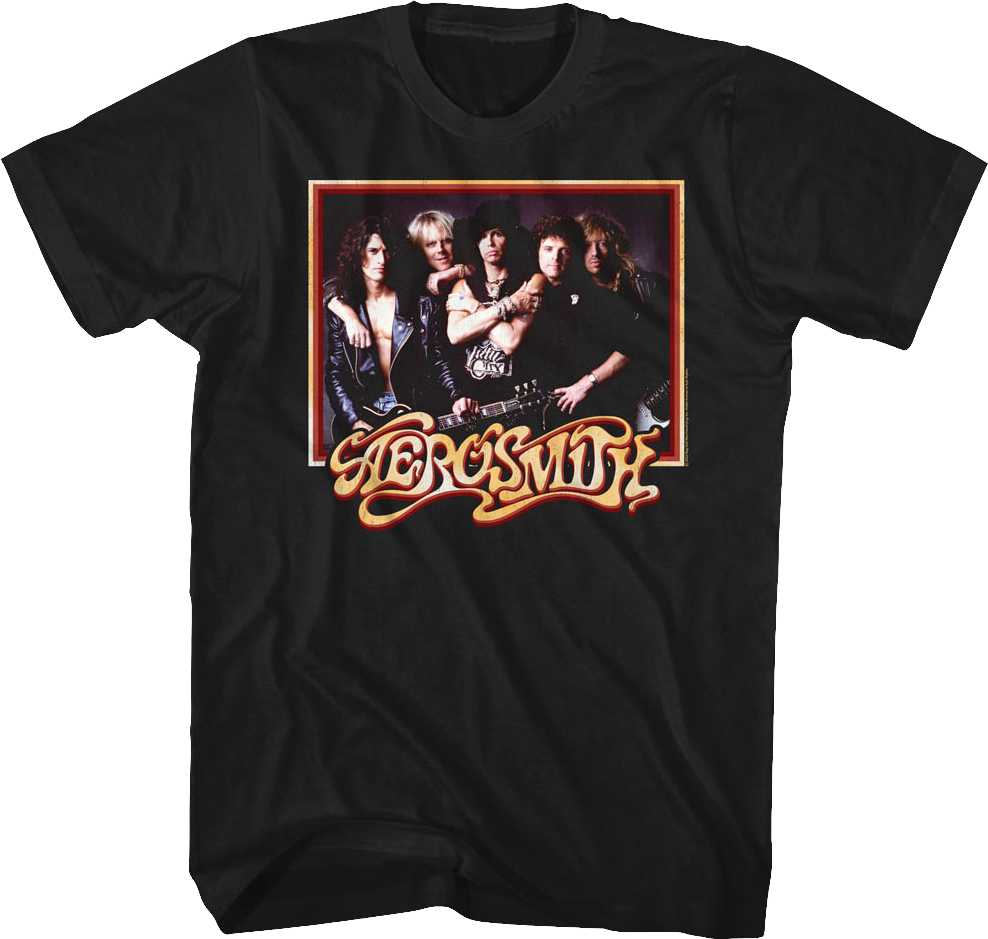 Band Photo Aerosmith T-Shirt