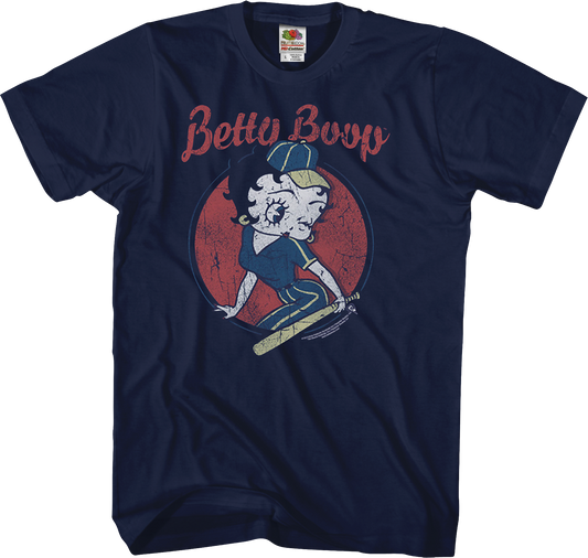 Baseball Betty Boop T-Shirt