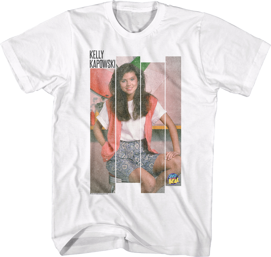 Bayside Blocks Kelly Kapowski Saved By The Bell T-Shirt