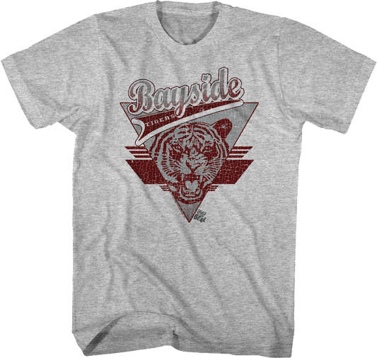 Bayside Tigers Triangle Logo Saved By The Bell T-Shirt