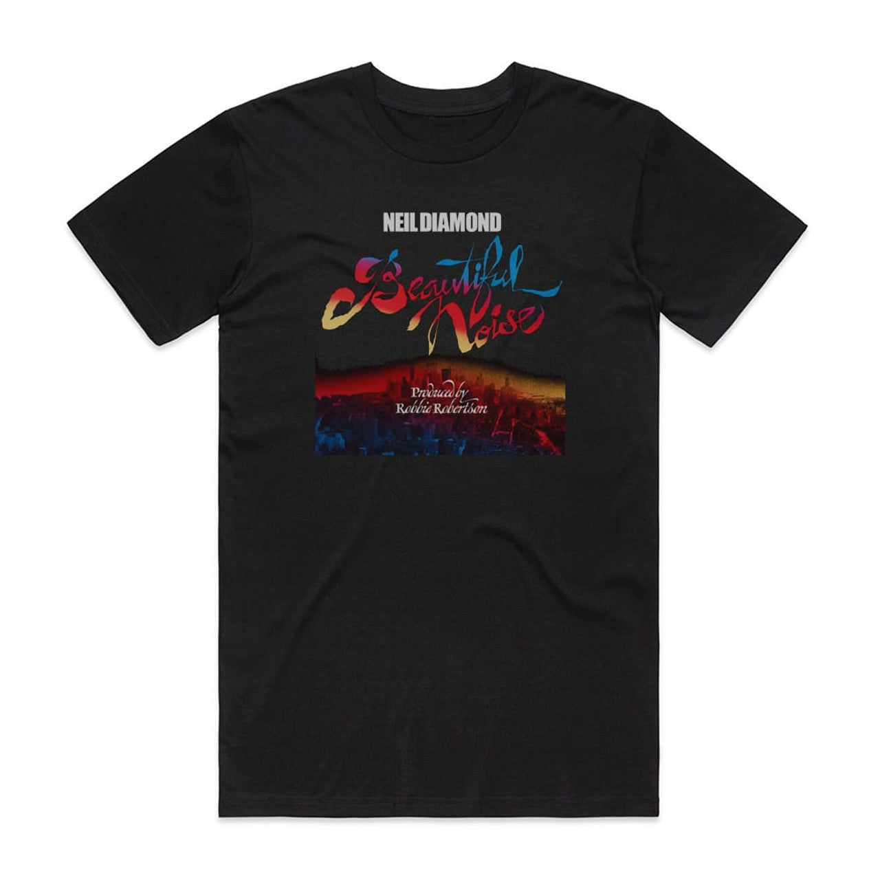 Neil Diamond Beautiful Noise T-Shirt Black