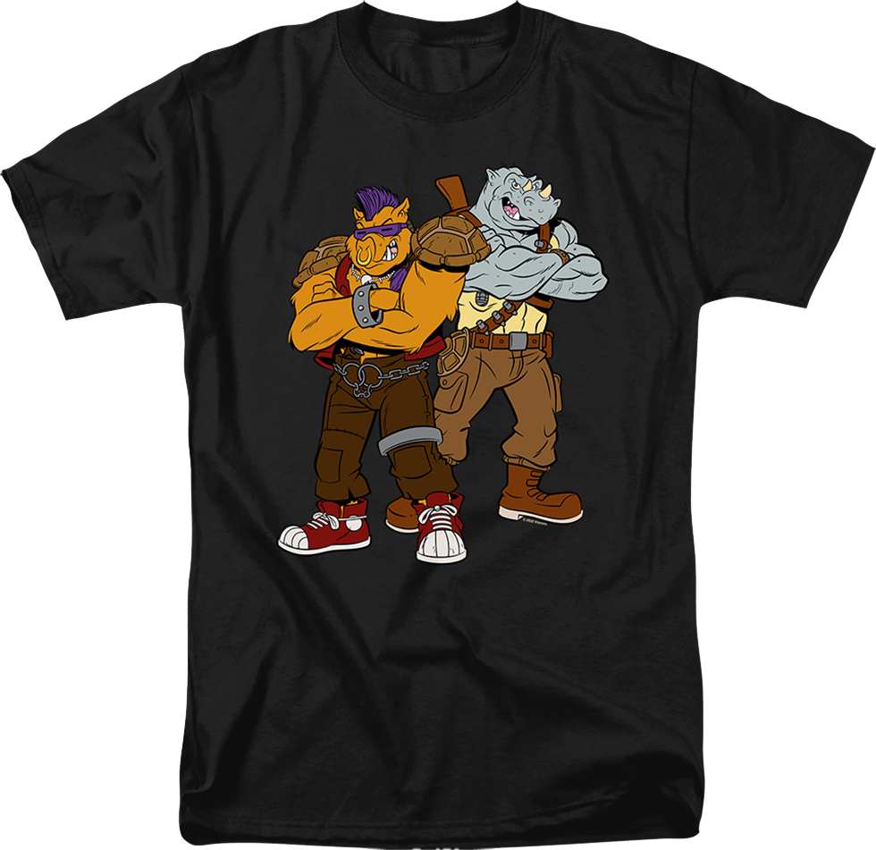 Bebop And Rocksteady Teenage Mutant Ninja Turtles T-Shirt