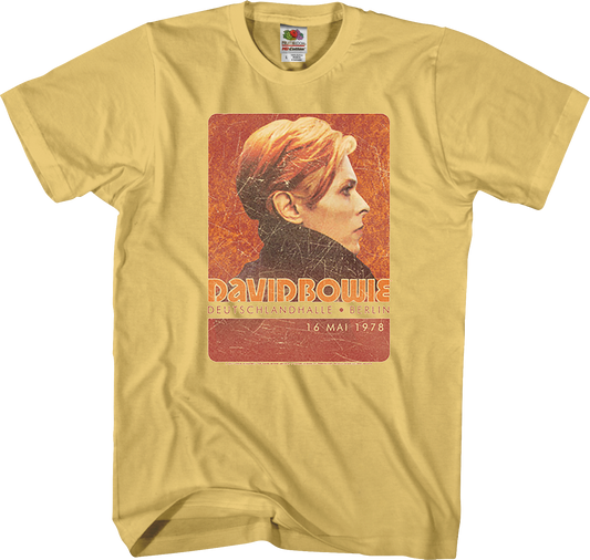 Berlin Poster David Bowie T-Shirt