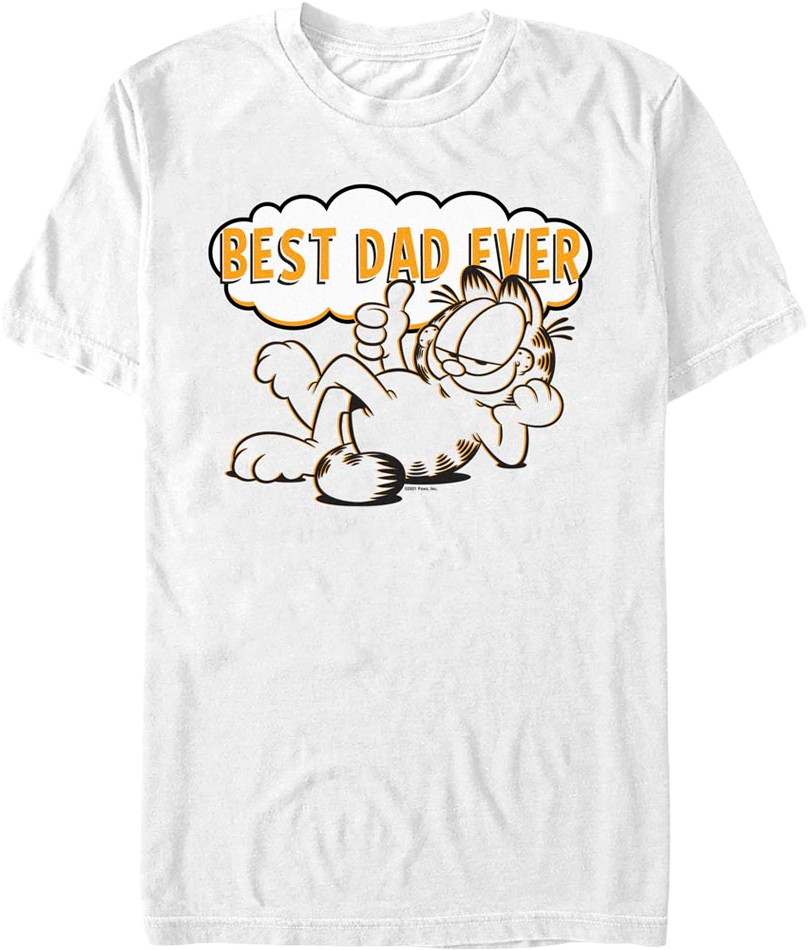 Best Dad Ever Garfield T-Shirt