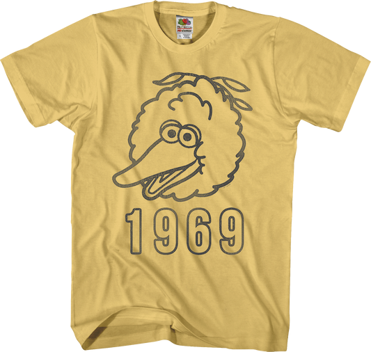 Big Bird 1969 Sesame Street T-Shirt