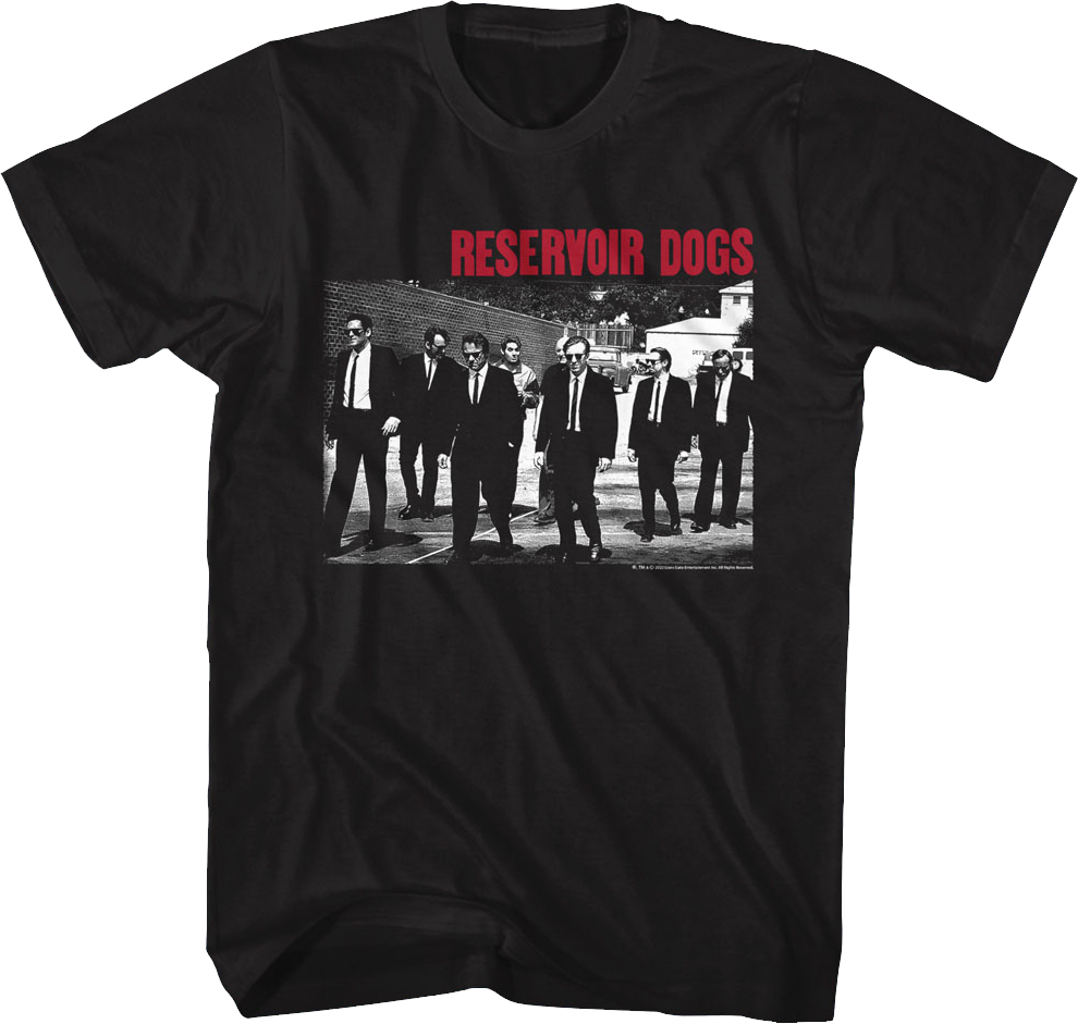 Black And White Group Photo Reservoir Dogs T-Shirt