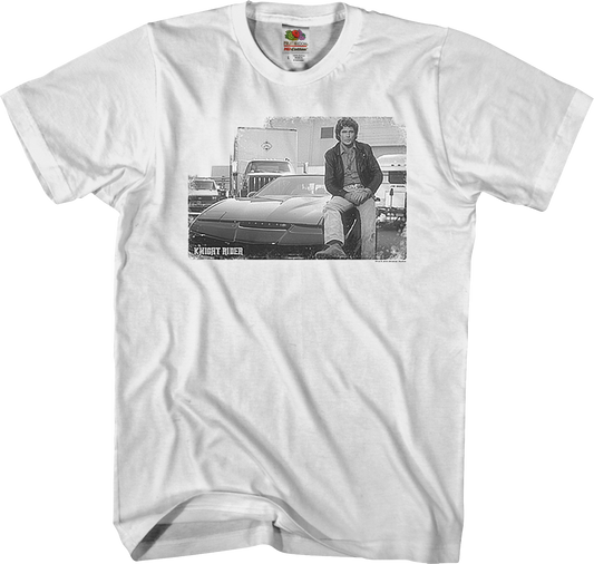 Black and White Knight Rider T-Shirt