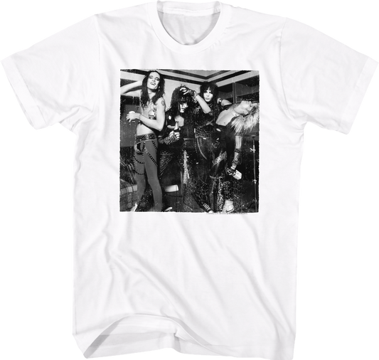 Black and White Photo Motley Crue T-Shirt