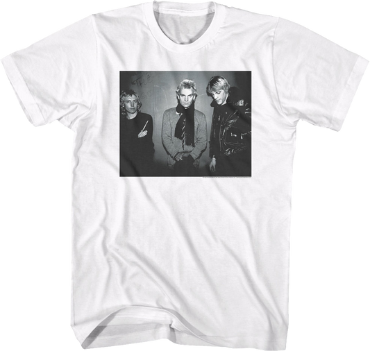 Black And White Photo The Police T-Shirt