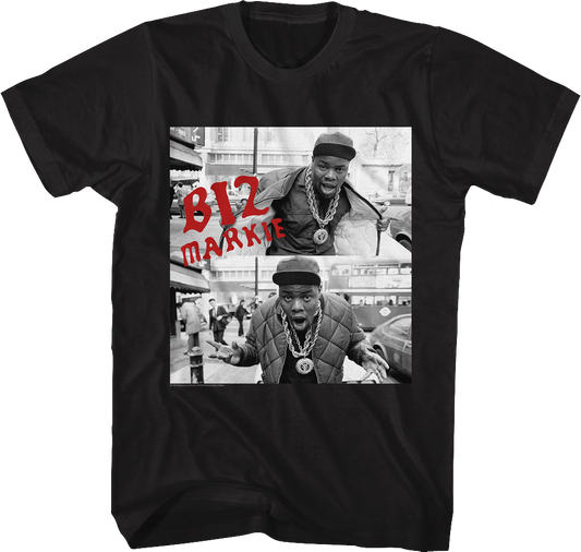 Black And White Street Photos Biz Markie T-Shirt