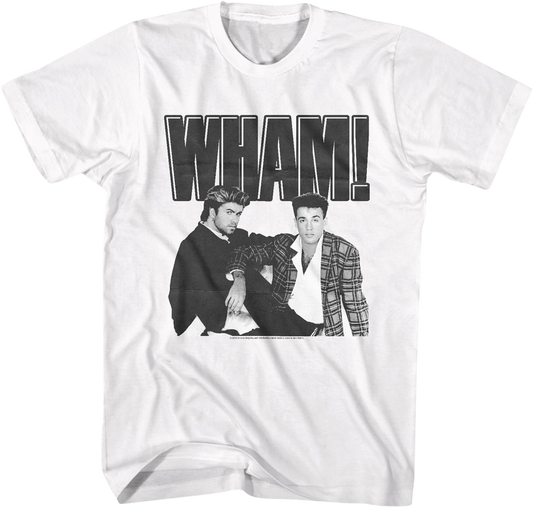 Black and White Wham T-Shirt