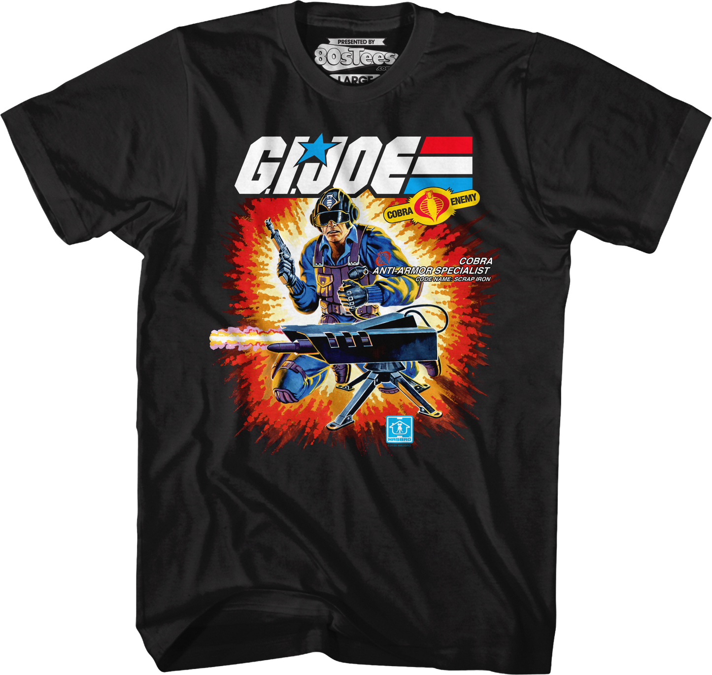 Black Box Art Scrap Iron GI Joe T-Shirt