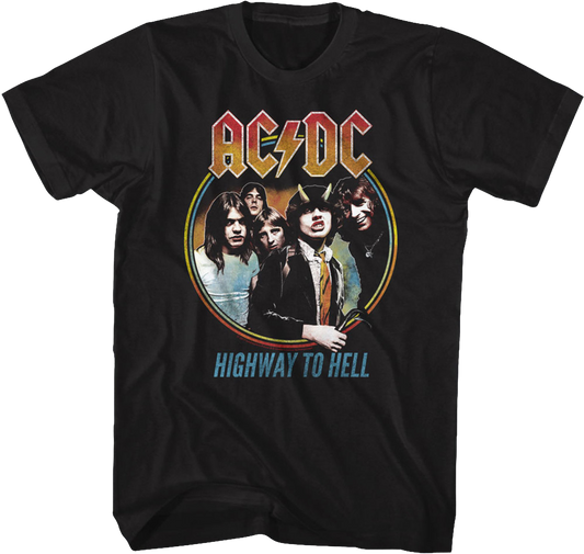 Black Highway To Hell ACDC T-Shirt