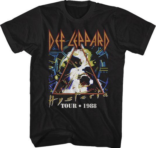 Black Hysteria Tour Def Leppard T-Shirt