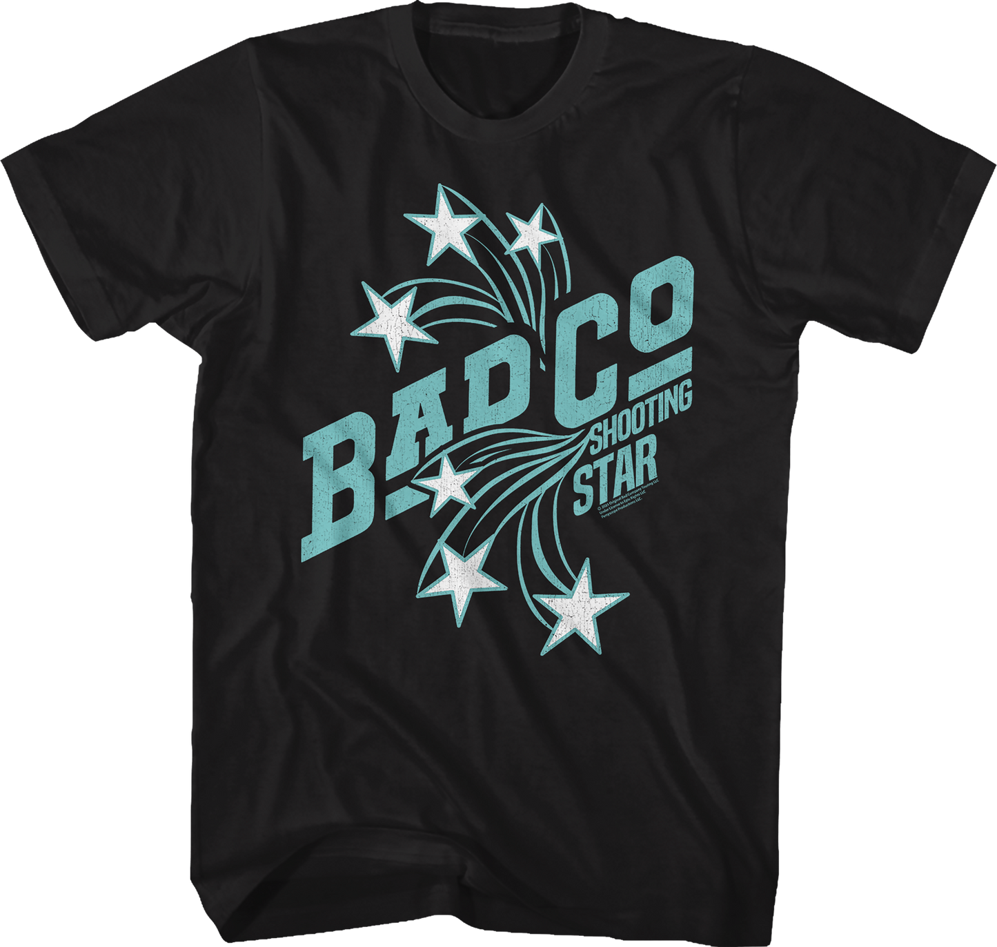 Black Shooting Star Bad Company T-Shirt