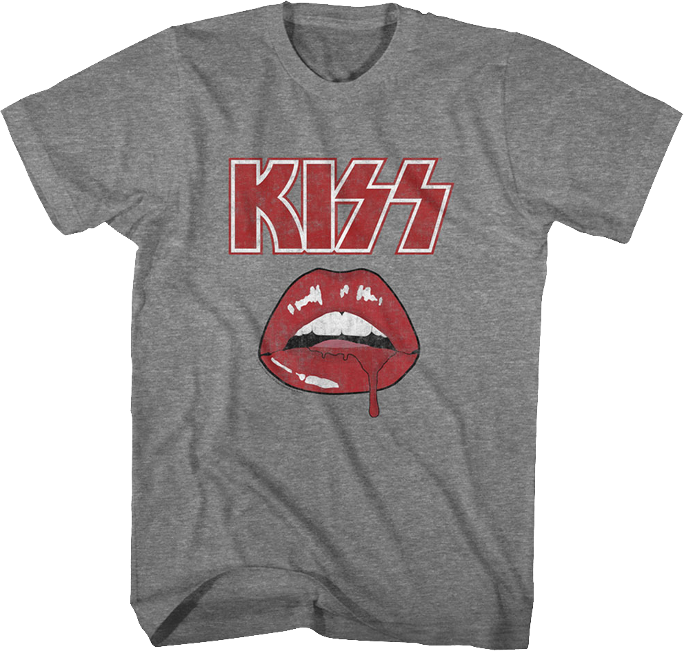 Bleeding Lip KISS T-Shirt