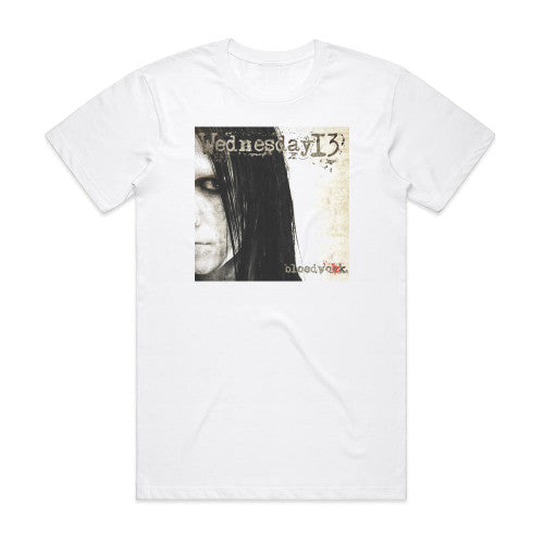 Wednesday 13 Bloodwork Album Cover T-Shirt White