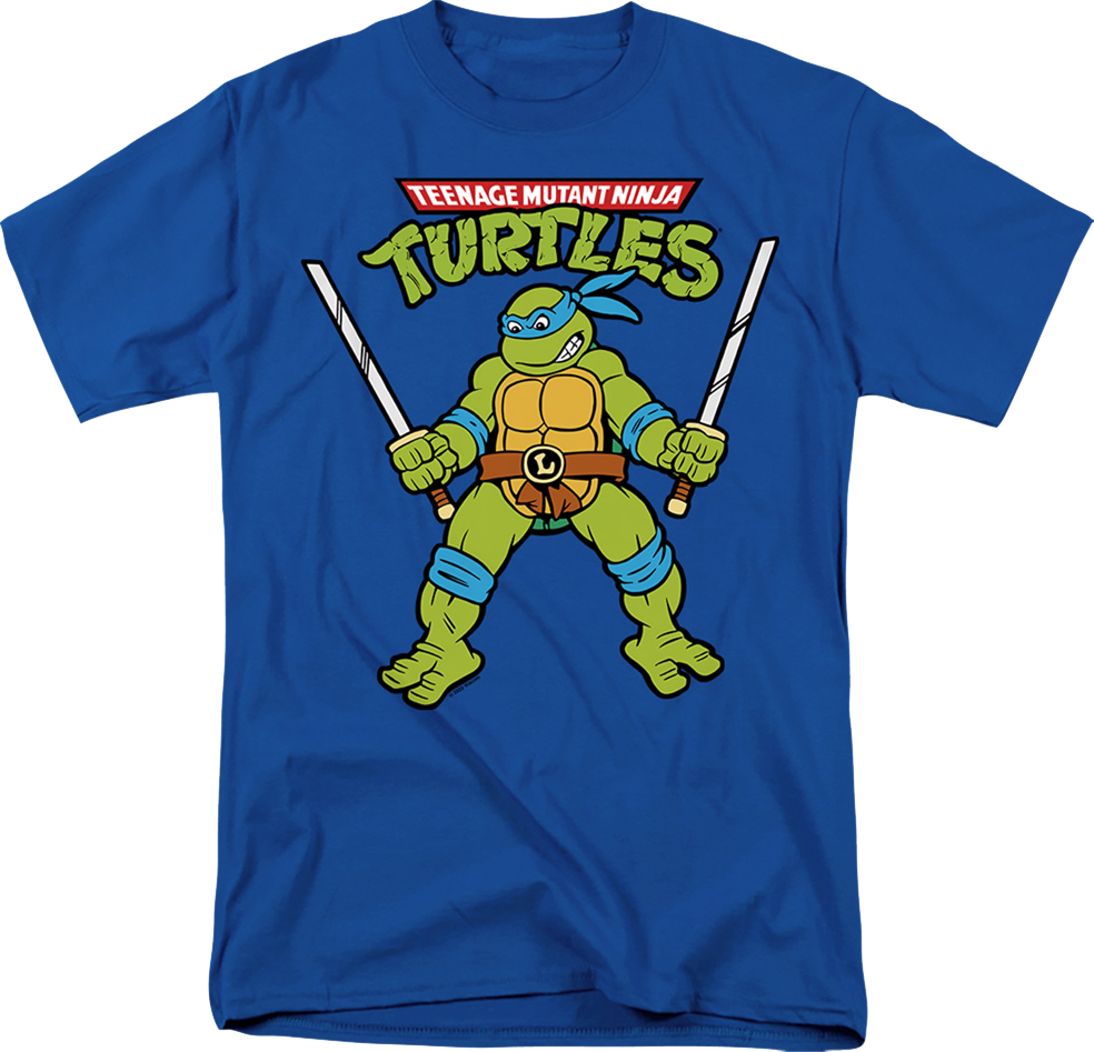 Blue Leonardo Teenage Mutant Ninja Turtles T-Shirt