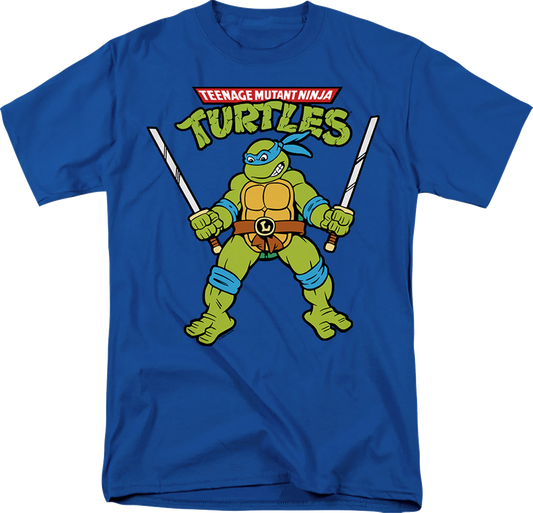 Blue Leonardo Teenage Mutant Ninja Turtles T-Shirt