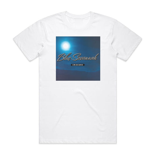 Erasure Blue Savannah T-Shirt White