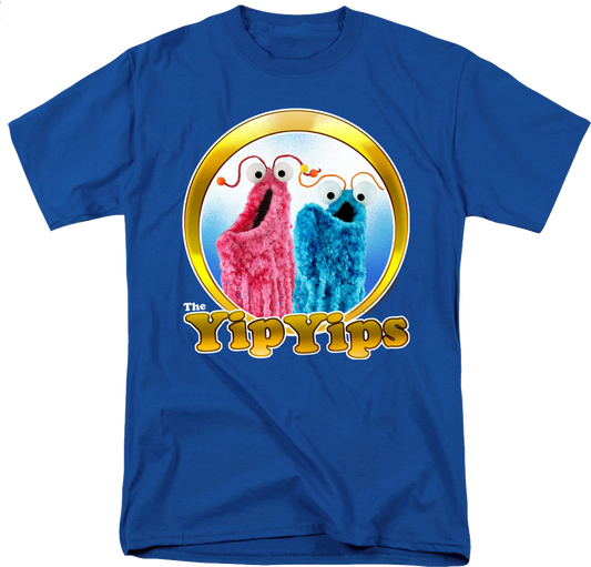 Blue Yip Yips Sesame Street T-Shirt