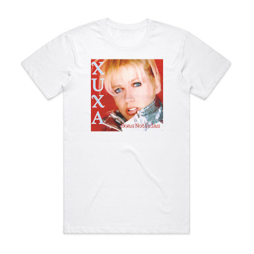 Xuxa Boas Notcias Album Cover T-Shirt White