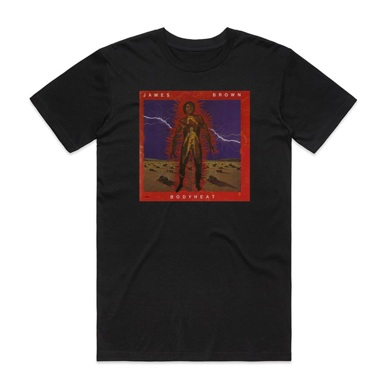 James Brown Bodyheat T-Shirt Black