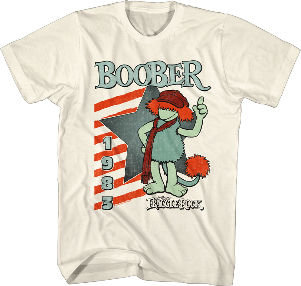 Boober 1983 Fraggle Rock T-Shirt