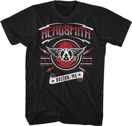 Boston Banner Aerosmith T-Shirt