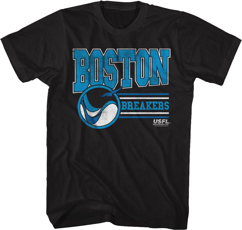 Boston Breakers USFL T-Shirt