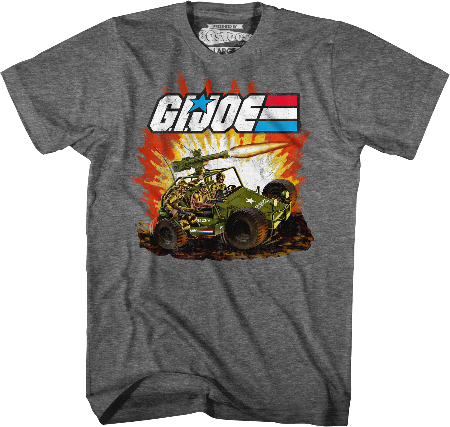 Box Art AWE Striker GI Joe T-Shirt