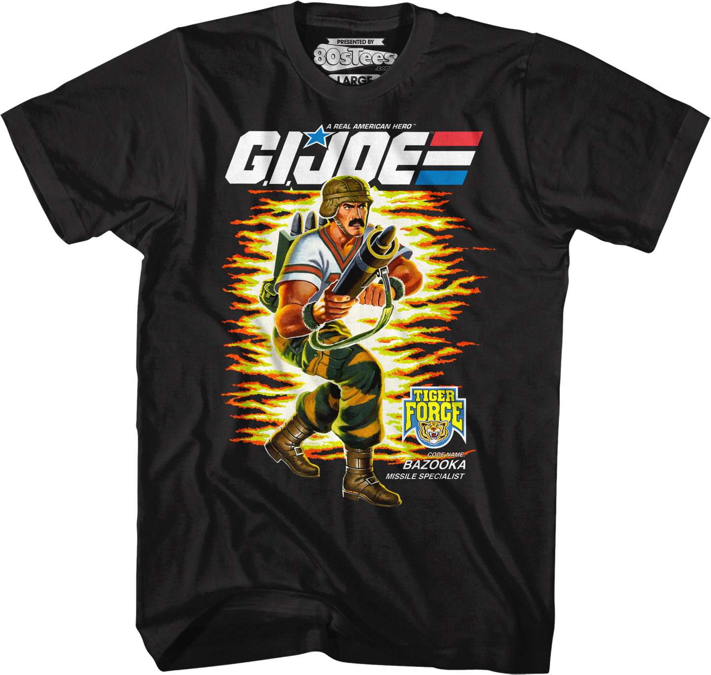 Box Art Bazooka GI Joe T-Shirt