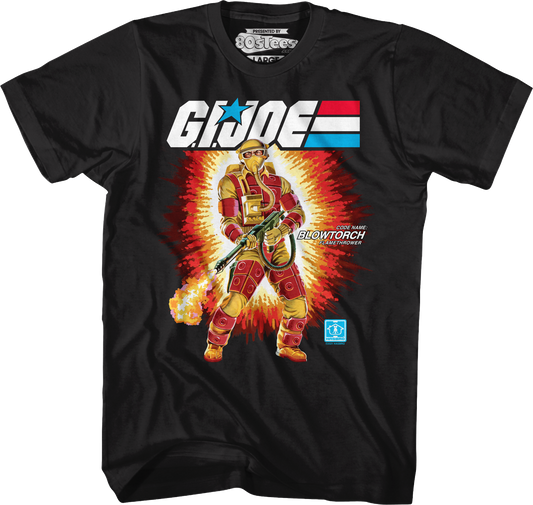 Box Art Blowtorch GI Joe T-Shirt