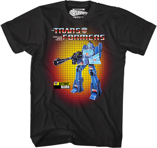 Box Art Blurr Transformers T-Shirt