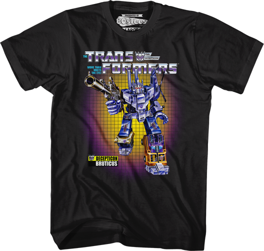 Box Art Bruticus Transformers T-Shirt