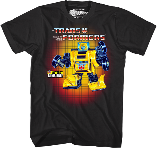 Box Art Bumblebee Transformers T-Shirt