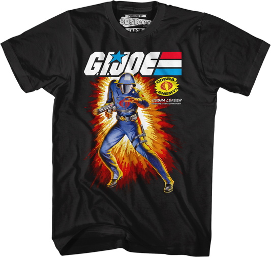 Box Art Cobra Commander GI Joe T-Shirt