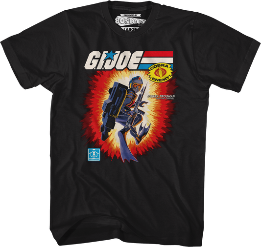 Box Art Cobra Frogman GI Joe T-Shirt