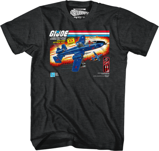 Box Art Cobra Rattler GI Joe T-Shirt