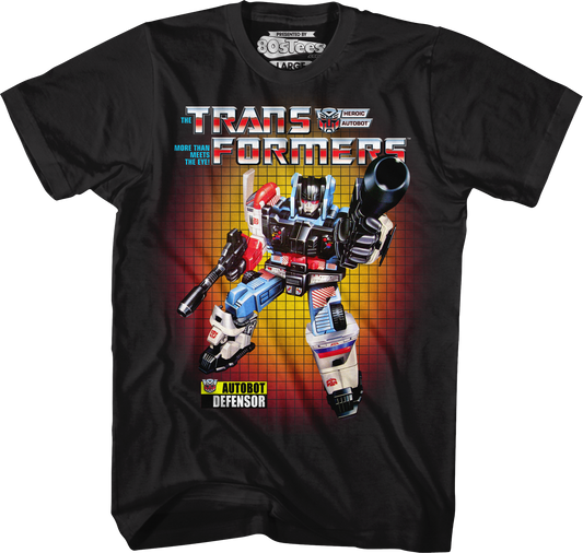 Box Art Defensor Transformers T-Shirt